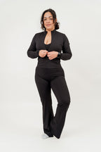 Sculpt & Flow High-Rise Flare Pants
