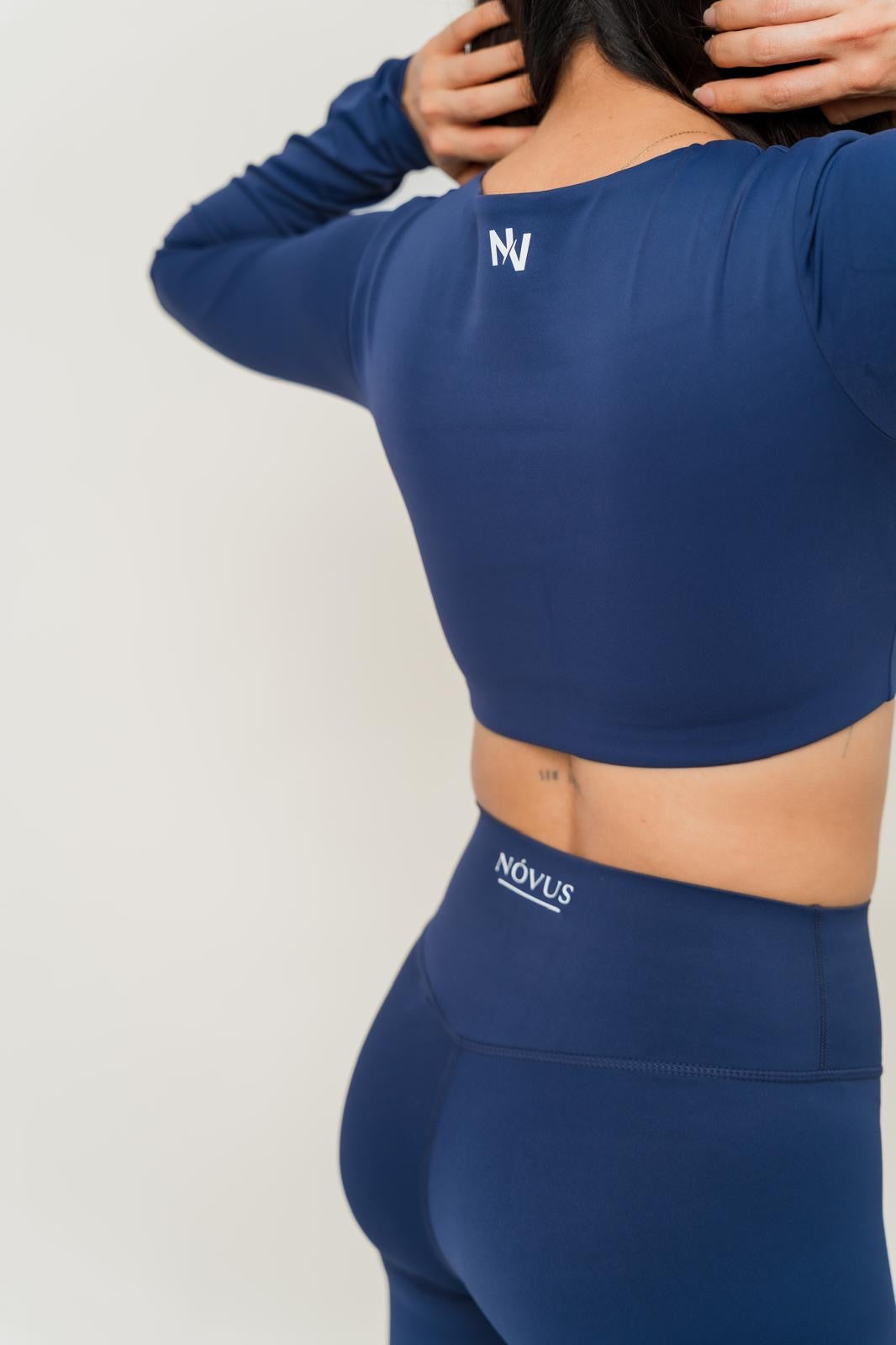 Aura Long Sleeve Crop Top