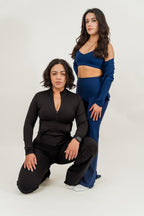 Sculpt & Flow High-Rise Flare Pants
